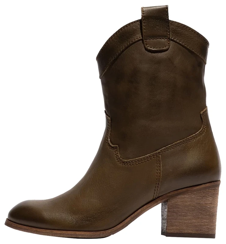 Fly London Women's DAXI166FLY Western Boot, Military, 3 UK