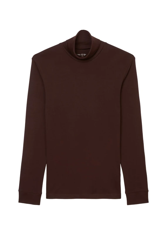 Marc O'Polo Men's Organic Cotton Turtleneck Long-Sleeved Shirt, 699, XS