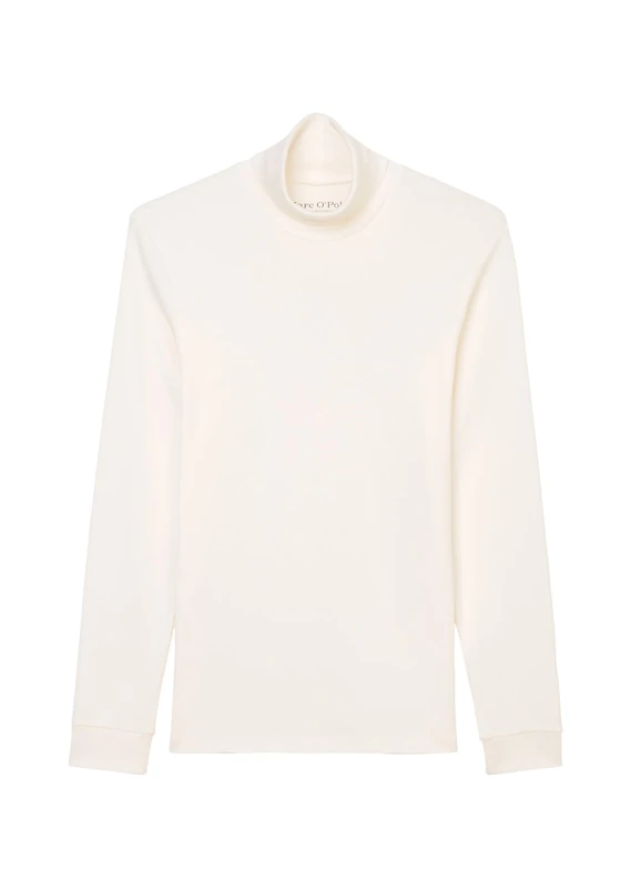 Marc O'Polo Men's Organic Cotton Turtleneck Long-Sleeved Shirt, 152, S - Image 1