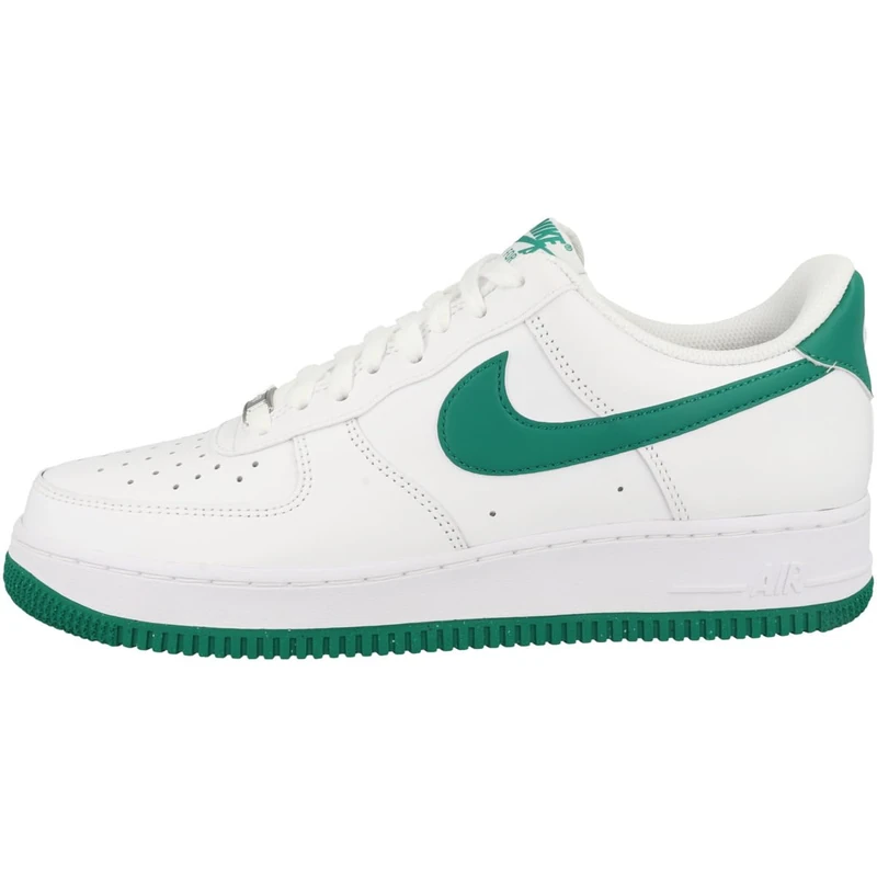 NIKE FJ4146-102 Air Force 1 '07 Men White/Malachite-White UK 8 - Image 1