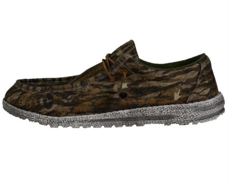 FROGG TOGGS Men's Java 2.0 Casual Boat Shoe, Mossy Oak Bottomland, 9