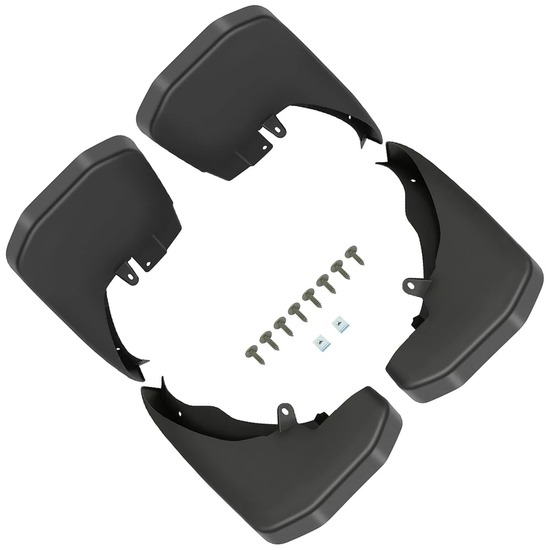 SCITOO Set of 4PCS Universal mud Flaps for 2005-2016 for Nissan Frontier Front & Rear mud Flaps Splash Guard Set