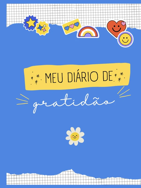 Meu Diário de Gratidão: Diário de Gratidão Para Crianças