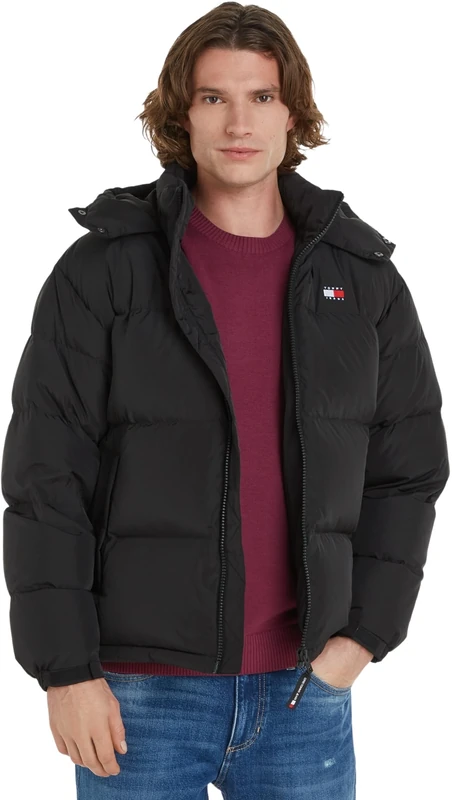 Tommy Jeans TJM ALASKA PUFFER EXT Other Jackets Men's, Black (Black), XXL