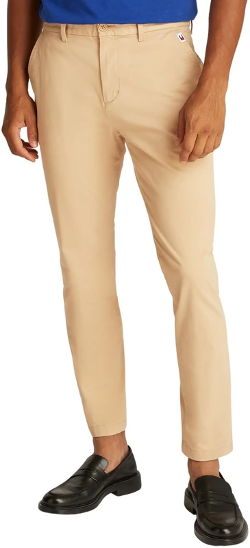 Tommy Jeans Men’s Austin Stretch Chinos, Beige (Gentle Gold), 31W/32L