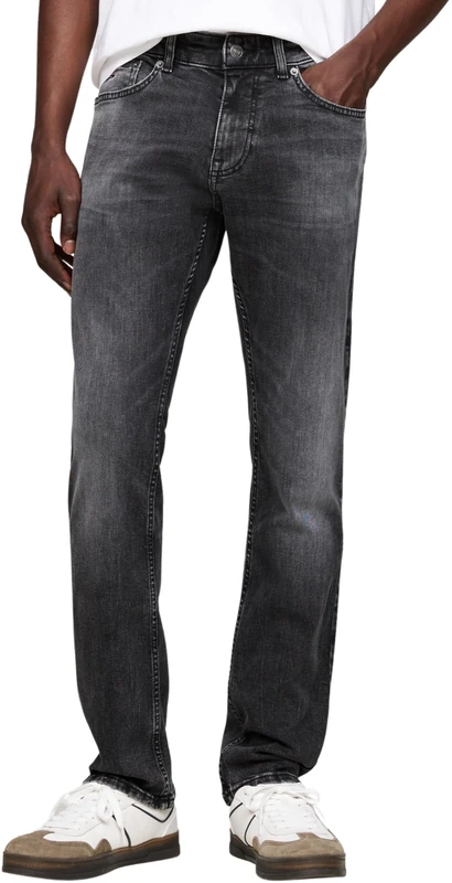 Tommy Jeans Men’s Scanton Slim Fit Stretch Jeans, Black (Denim Black), 29W/34L