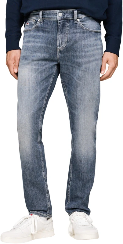 Tommy Jeans Mens Austin Slim Tprd Dh1262 Dm0dm20401 Tapered, Denim (Denim Dark), 33W / 36L UK