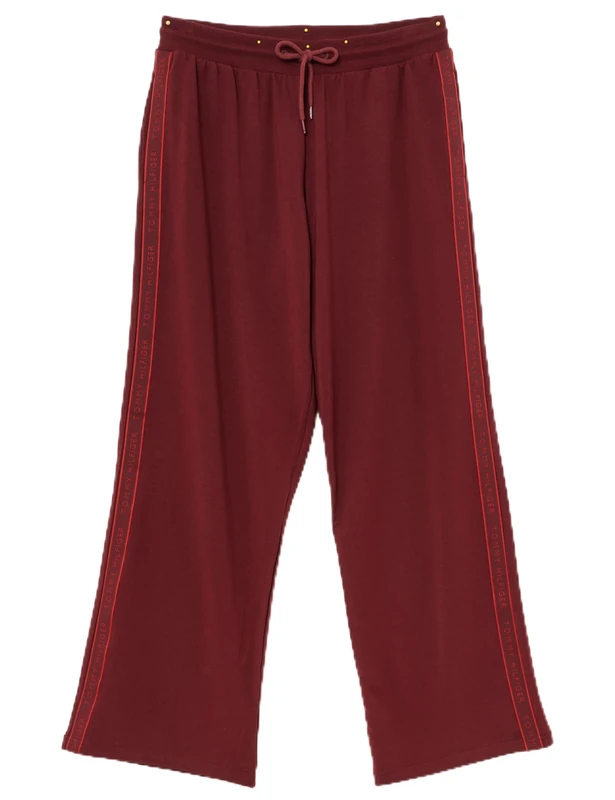 Tommy Hilfiger Women's Modal Pants UW0UW04771, Pants, Purple, L