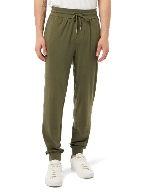 Tommy Hilfiger Men’s Jogging Bottoms, Green (Utility Olive), M