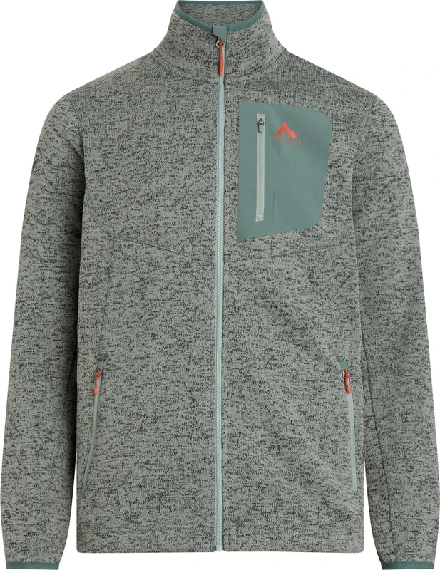 Mc Kinley Skeena III Jacket Melange/Green Dark M