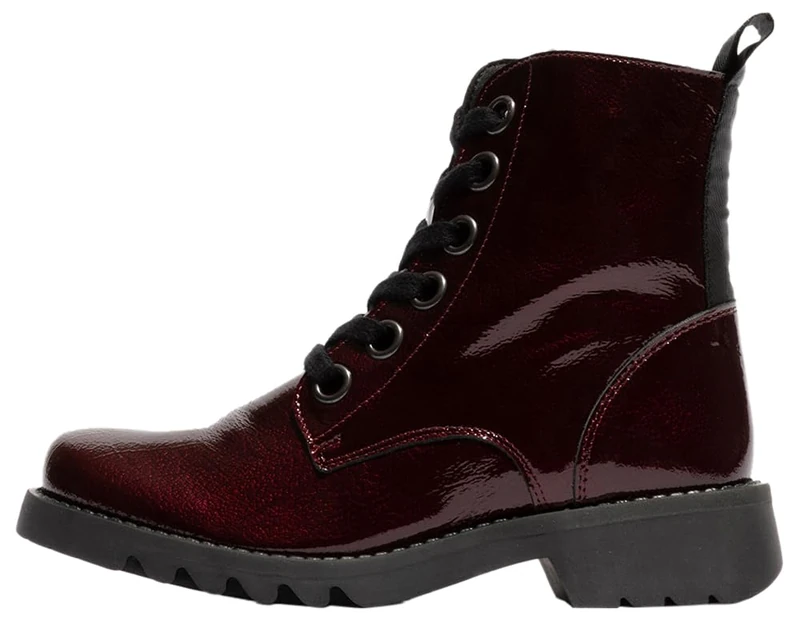 Fly London Womens Ragi539fly Ankle Boot, Burgundy, 7 UK