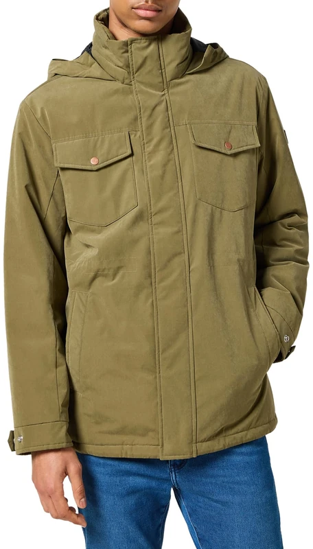 Wrangler Winter Jacket, Ivory Green, S Men, Ivy Green, S - Image 1