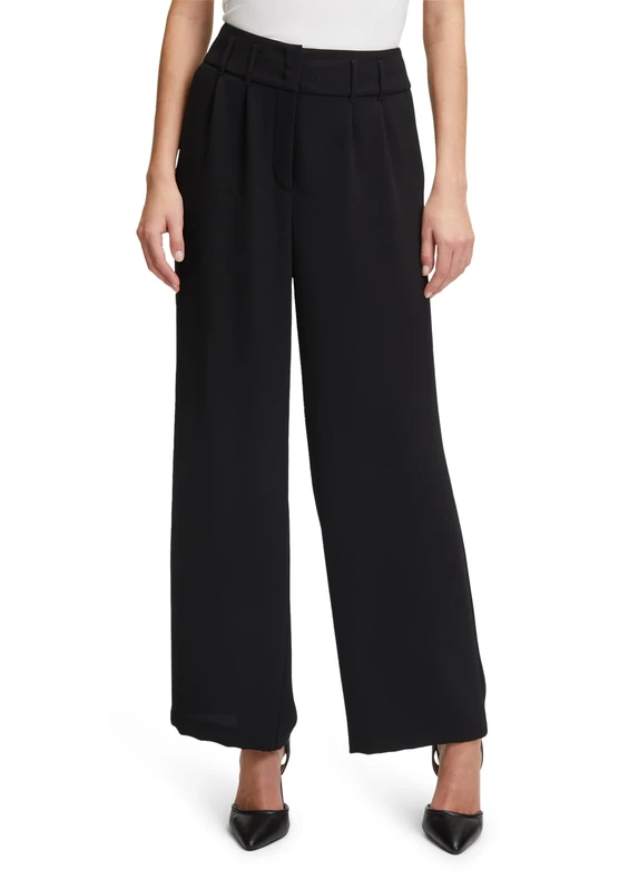 Betty & Co Women's Trousers, Black, 16