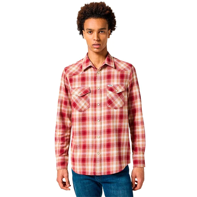 Wrangler Herren Hemd Western Shirt, Regular Fit