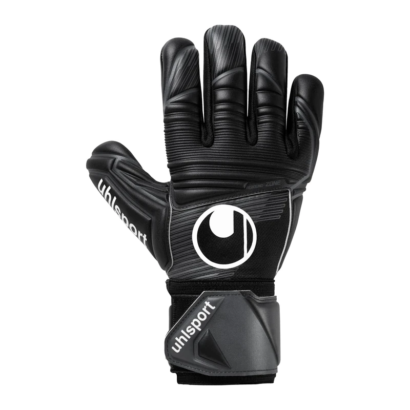 uhlsport Comfort Absolutgrip HN, Children and adults goalkeeper gloves, Black, 11 -