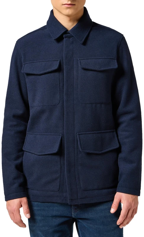 Wrangler Transitional Jacket Jacket, Navy, M Men, navy, M - Image 1