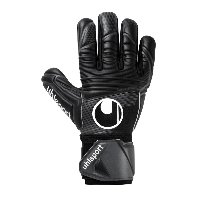 uhlsport Comfort Absolutgrip HN, Children and adults goalkeeper gloves, Black, 9 -