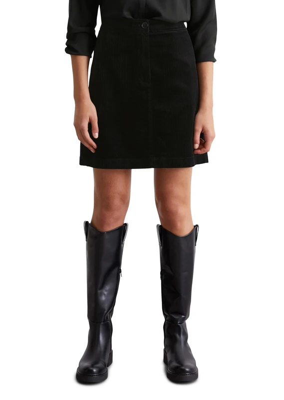 Marc O'Polo Women's Corduroy High Waist Mini Skirt, 990, 6