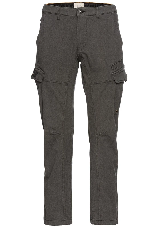camel active Men's Herren Relaxed Fit Cargo Hose Grün, Menswear-38/34 Trouser, Green, 38 W/34 L