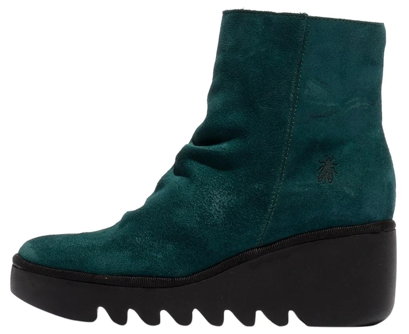 Fly London Womens Baan538fly Ankle Boot, Petrol, 6 UK