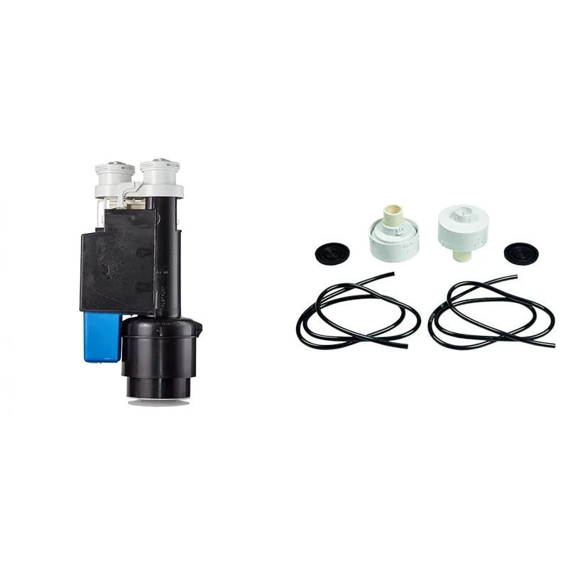 Ideal Standard Dual Flush Pmatic Outlet Valve, EV98167 (Replacement for SV93467), Multi-Colour, 1.5" & Conceala 2 Pump Service Kit