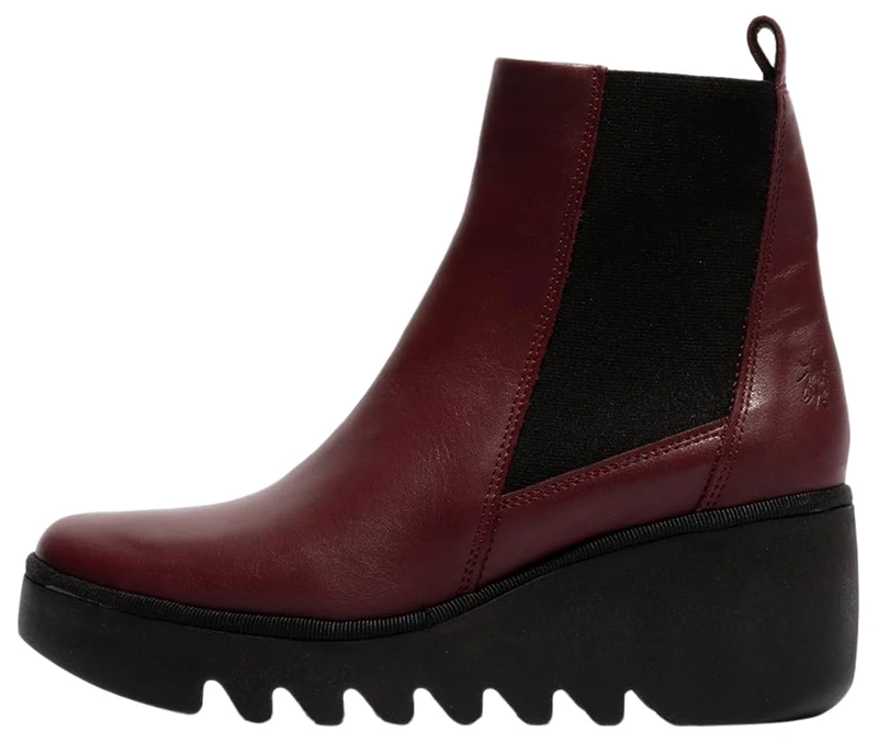 Fly London Womens Bagu233fly Ankle Boot, Wine, 5 UK