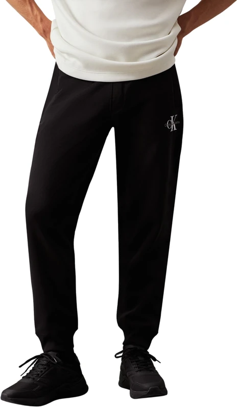 Calvin Klein Men's Long Joggers, Black (Ck Black), XS - Image 1