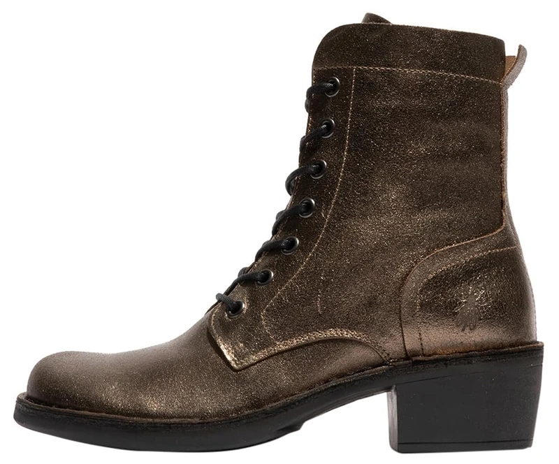 Fly London Womens Milu044fly Ankle Boot, Dk Gold, 4 UK