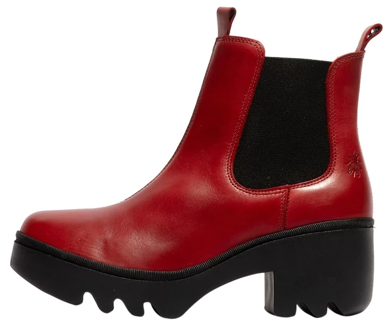 Fly London Womens Trig514fly Ankle Boot, Red, 8 UK