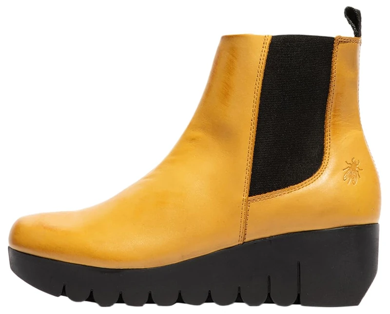 Fly London Womens Vaze177fly Ankle Boot, Mustard, 5 UK