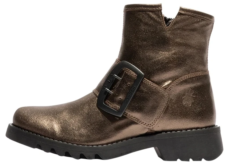 Fly London Womens Rily991fly Ankle Boot, Dk Gold, 6 UK