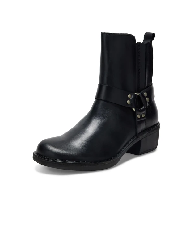 Fly London Women's MEBI123FLY Ankle Boot, Black, 4 UK