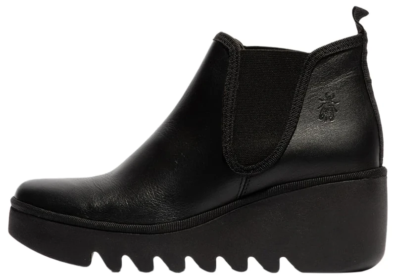 Fly London Womens P501349024 Ankle Boot, Black, 5 UK
