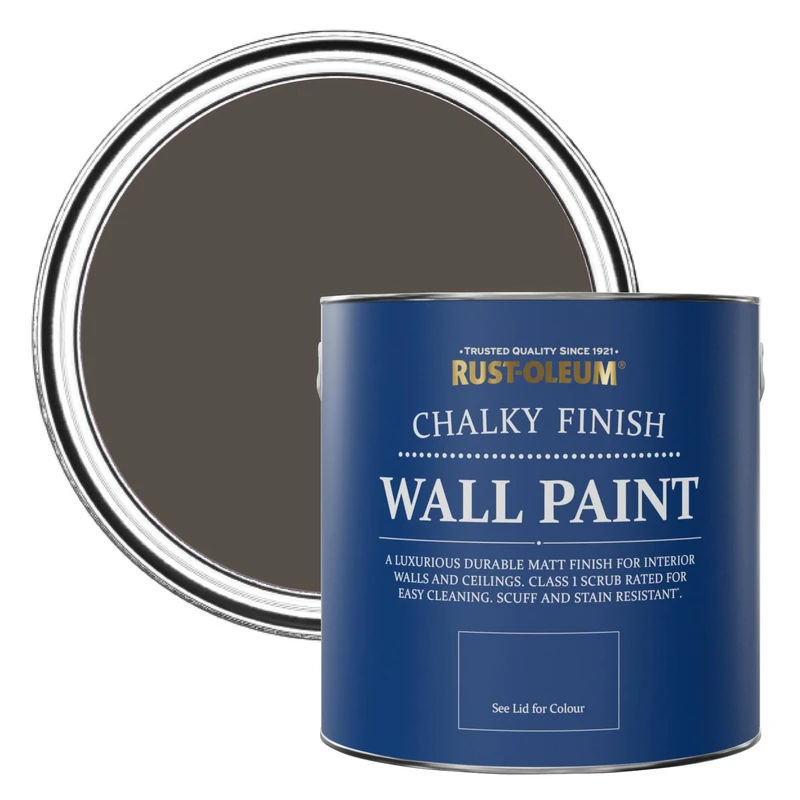 Rust-Oleum Brown Matt Emulsion Wall Paint - Fallow 2.5L