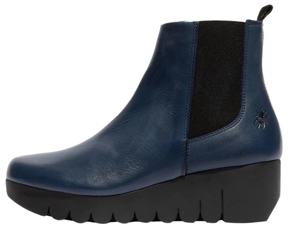 Fly London Women's VAZE177FLY Ankle Boot, Navy, 5 UK