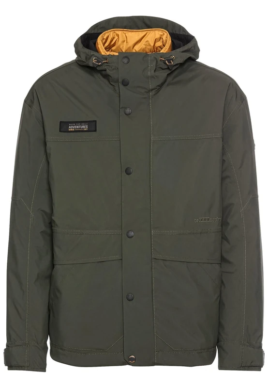 camel active Men's 420934-4o79 Jacket, Green, 28
