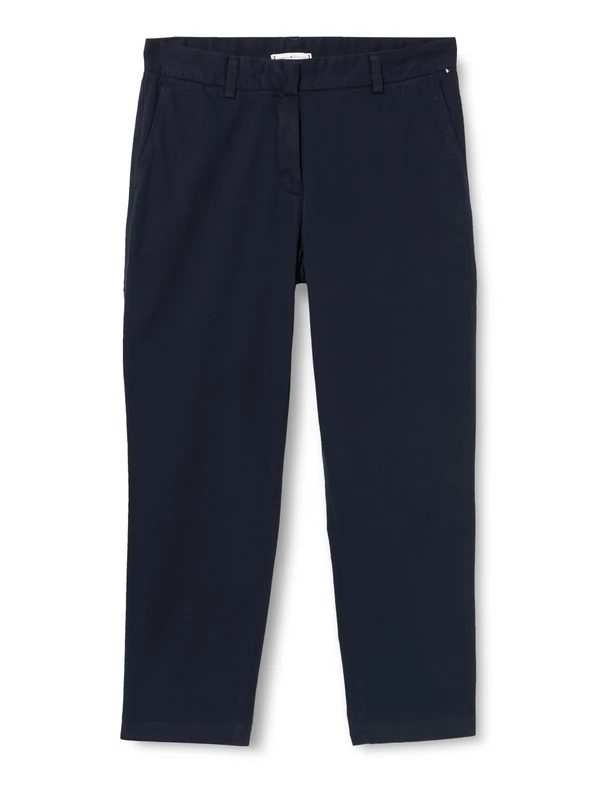 Tommy Hilfiger Women Stretch GMD Slim Chino WW0WW43478 Blue (Desert Sky) 38