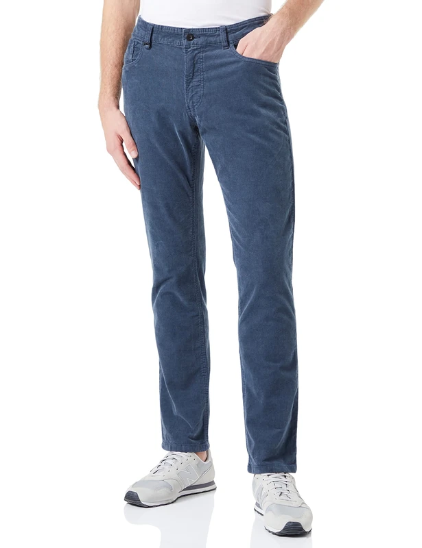 camel active FleXXXactive® Men's Regular Fit 5-Pocket Jeans, Blue, 40 W/34 L