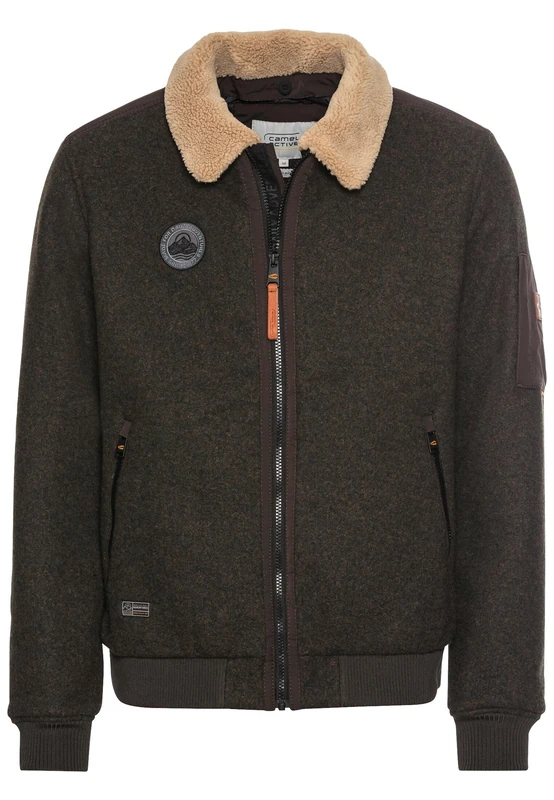 camel active Men's 430550-4n38 Jacket, Brown, 56