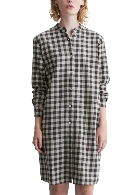 Marc O'Polo Women's 5000005186 Dress, m Grey_Multi_01, S