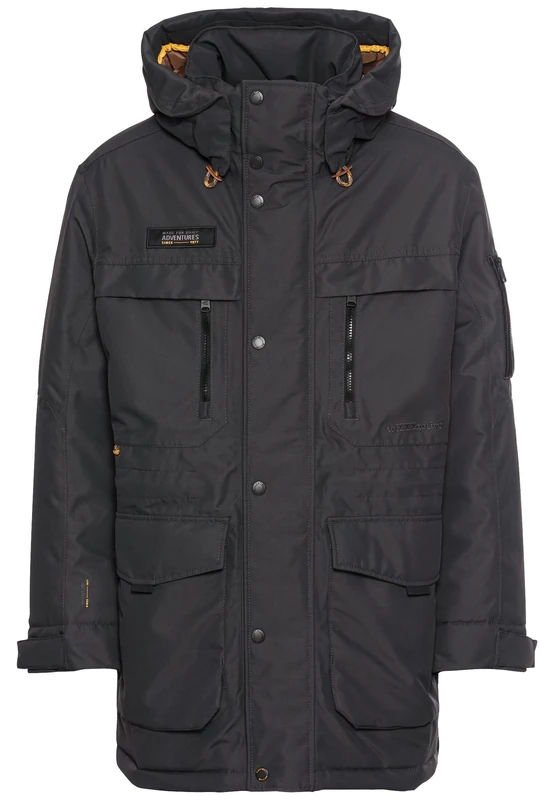 Camel Active 410954-4O27 Gray Jacket - Men's Fashion
