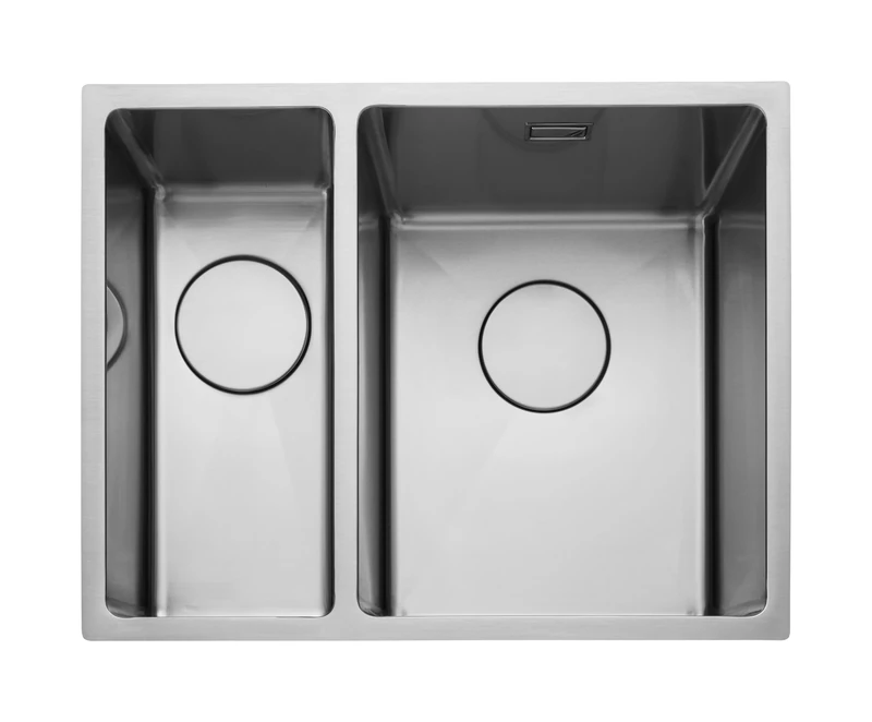 Rangemaster CBX3218L/ CUBIX 560440 1.5B LHD S/S Sink, Stainless