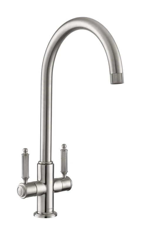 Rangemaster THEMDLBN/Hemlock Dual Lever TAP - Brushed Nickel