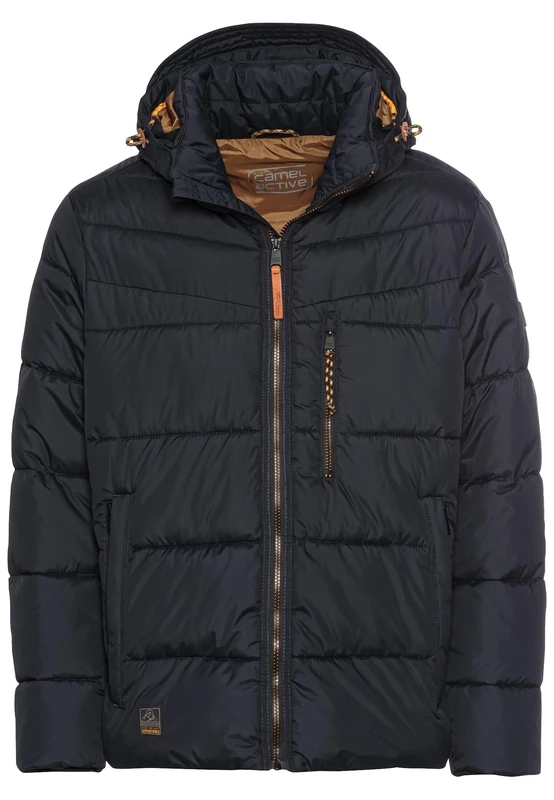 camel active Men's 430480-4x33 Jacket, Blue, 60