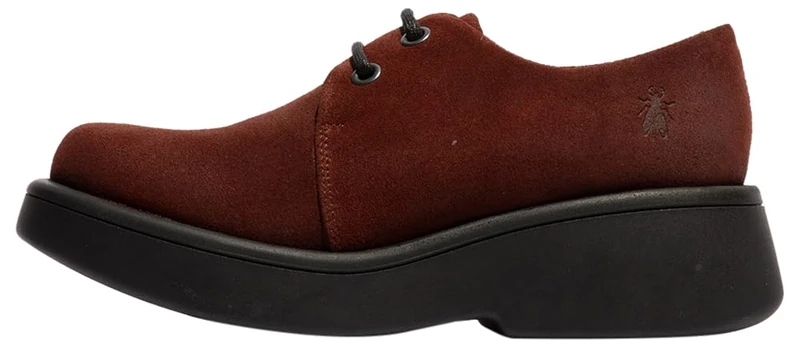 Fly London Women's MEZI156FLY Moccasin, Oxblood, 8 UK