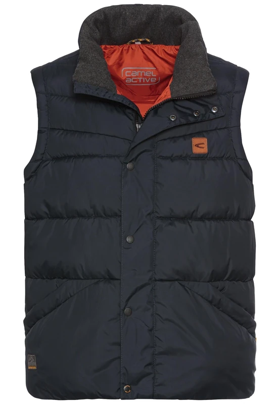 camel active Men's 460900-4x33 Vest, Blue, 48 cm
