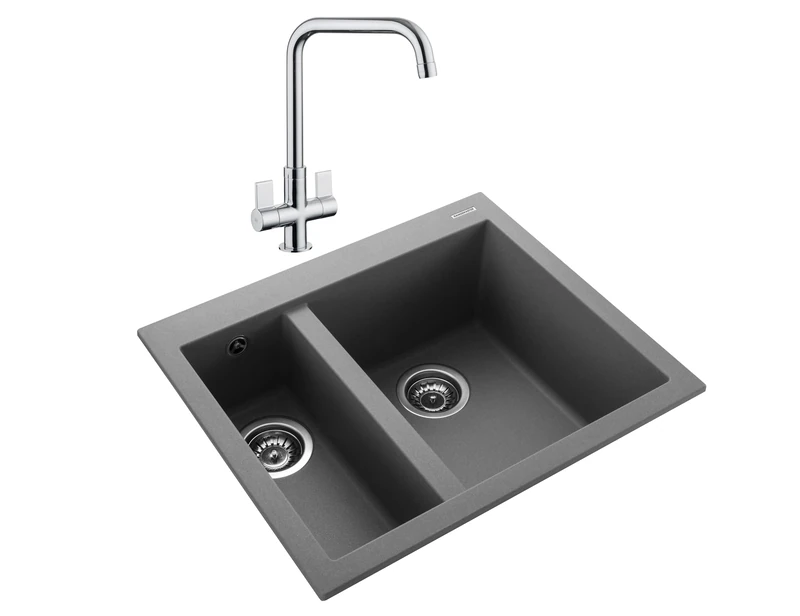Rangemaster ORI5902CO/ ORIDIAN Inset 500470 1.5B Concrete Sink
