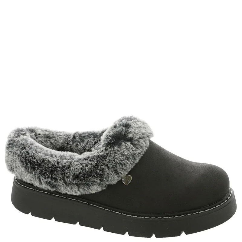 Skechers Women's Keepsakes Lite-Cozy Slipper - Memory Foam, Black