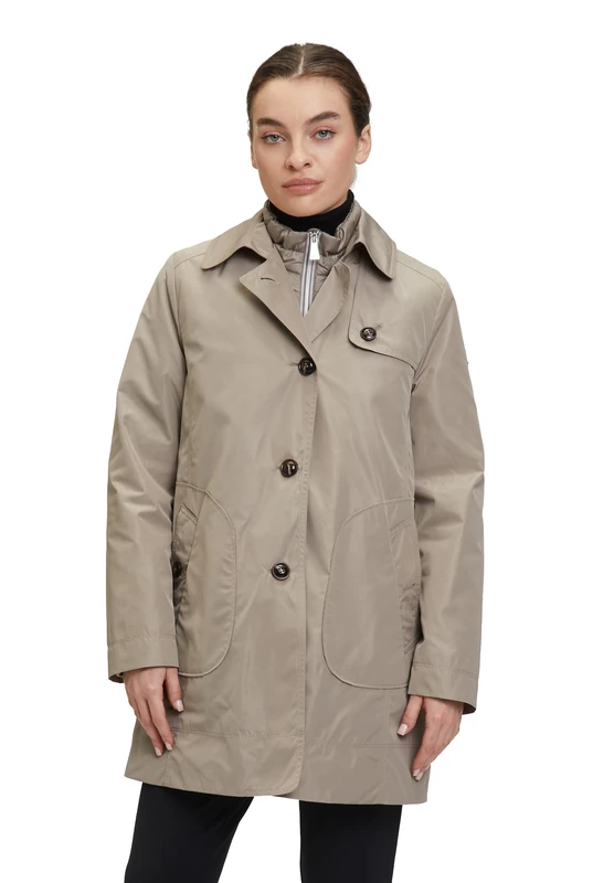 Betty Barclay Women's 4-in-1 Jacket, Stone Beige, 36