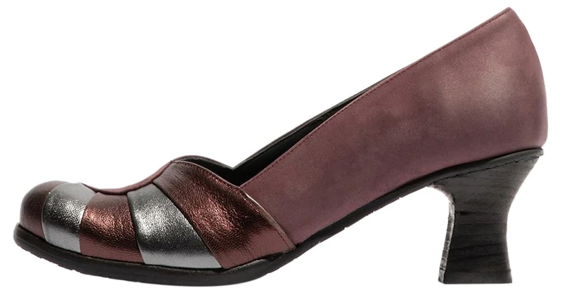 Fly London Women's BINX163FLY Uniform Dress Shoe, Burgundy/Burgundy/Graphite, 7 UK